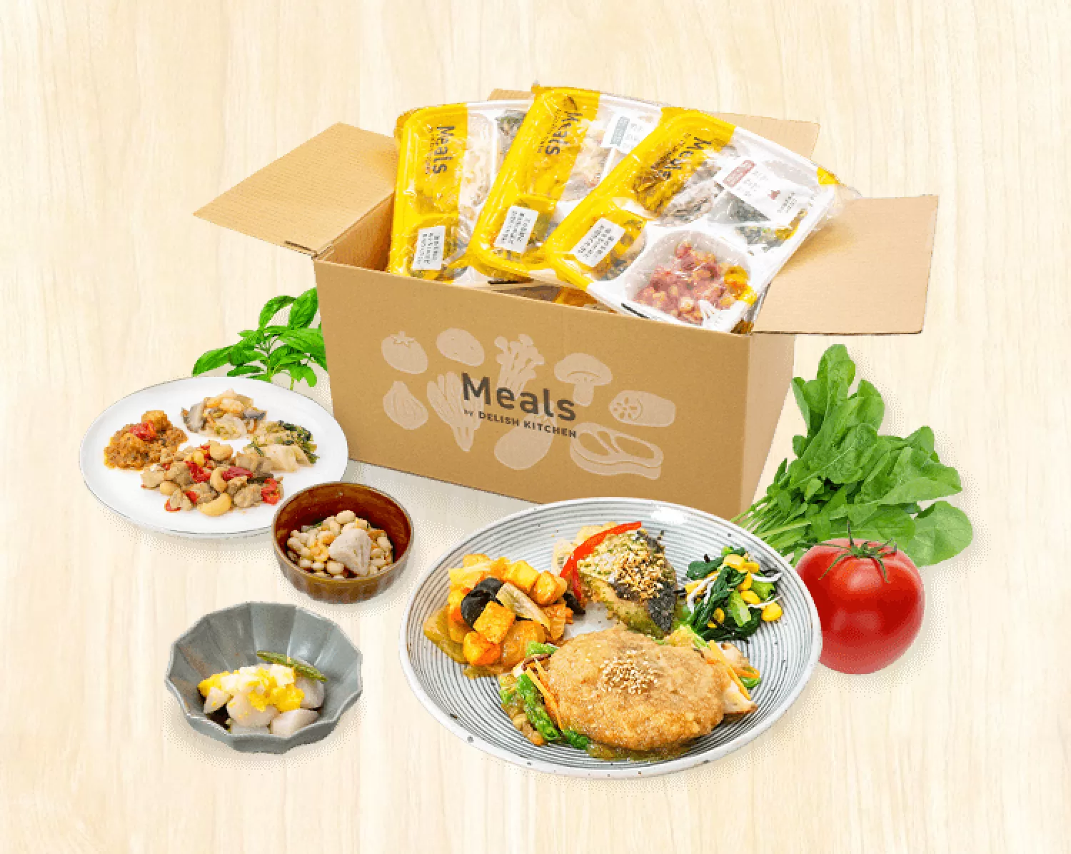 DELISH KITCHENプロデュースの美味しい冷凍弁当Meals（ミールズ）